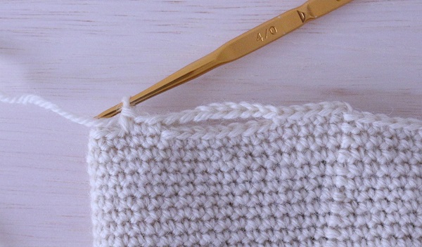 かぎ編みレシピ 初心者さんの為の簡単ハンドウォーマーの編み方 海と糸