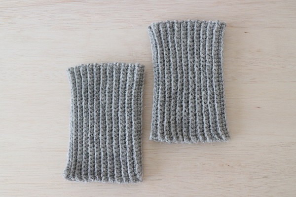 かぎ編みレシピ 初心者さんの為の簡単レッグウォーマーの編み方 海と糸