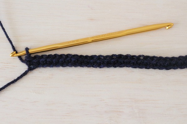ニット帽の編み方３