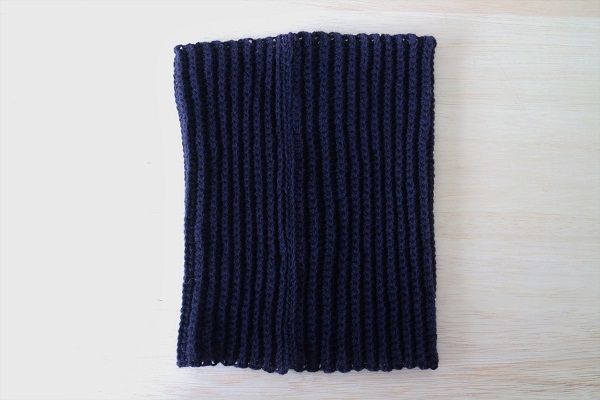 ニット帽の編み方9